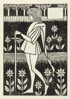 A Page, 1890s. Artist: Aubrey Beardsley