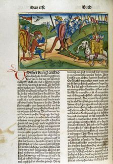 A page from the Bible of Nuremberg, German edition, 1483