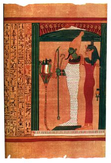 A page from The Book Of The Dead, 1926