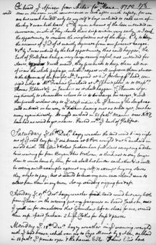 A page from the journal of John Newton, 1750-1754 (1965)