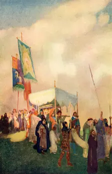A Pageant 1919. Creator: William Andrew Pogany
