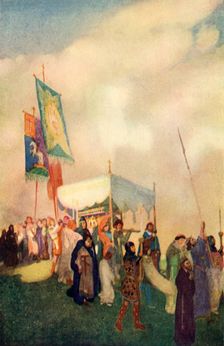A Pageant 1919. Creator: William Andrew Pogany