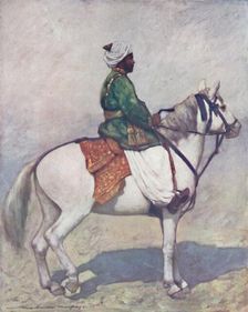 A Paithan Horseman 1903. Artist: Mortimer L Menpes