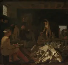 A Painter’s Studio, c.1646-c.1650. Creator: Michiel Sweerts