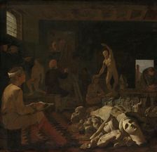 A Painter’s Studio, c.1646-c.1650. Creator: Michiel Sweerts