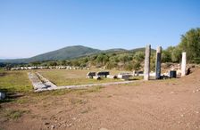 A palaestra in Messene, Greece. Creator: Samuel Magal