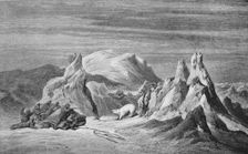 A Party from the Tegetthoff Encounters A Bear c1876, (1928)