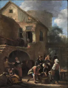 A Party of Peasants, between 1648 and 1650. Creator: Jan Steen