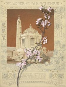 A parish church at Währing, Vienna, 1898-1899. Creator: Wagner, Otto Koloman (1841-1918)