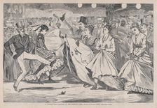 A Parisian Ball - Dancing at the Mabille, Paris (Harper's Weekly, Vol. XI), November 23, 1867. Creator: Unknown