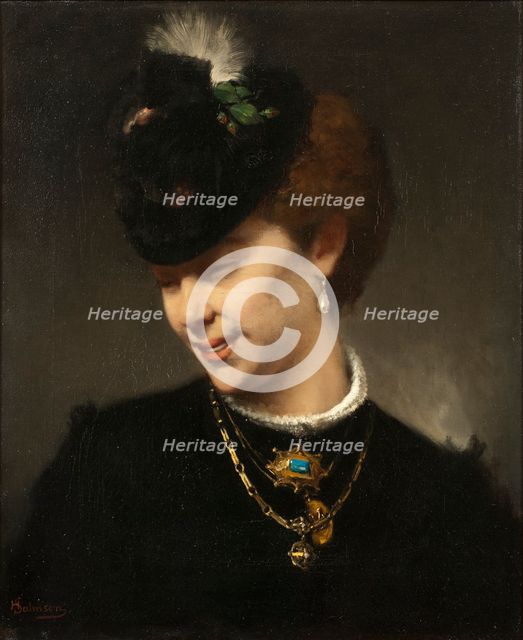 A Parisian Lady. Creator: Hugo Salmson.