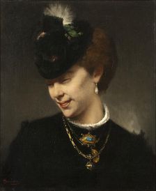 A Parisian Lady. Creator: Hugo Salmson