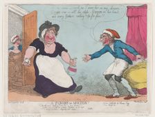 A Parody on Milton, 1807., 1807. Creator: Thomas Rowlandson