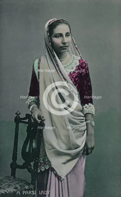 'A Parsi Lady', c1930s.  Creator: Unknown.