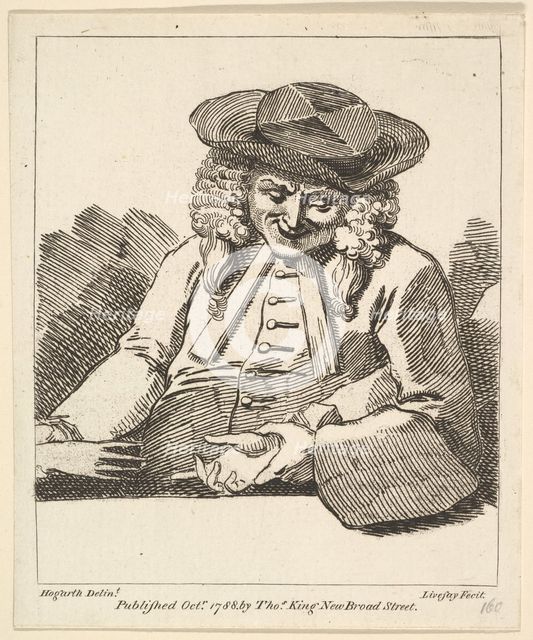 A Parson Joining the Hands of Two People, October 1788. Creator: Richard Livesay.