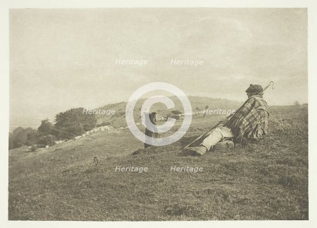 A Pastoral, 1880/90, printed January 1891. Creator: B. Gay Wilkinson.