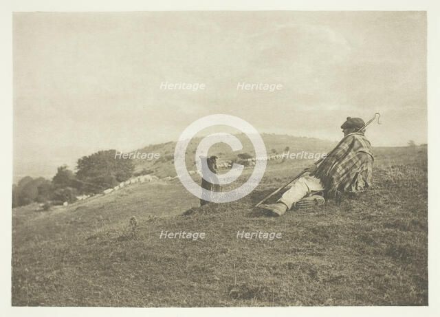 A Pastoral, 1880/90, printed January 1891. Creator: B. Gay Wilkinson.