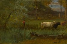 A Pastoral, c1882-85. Creator: George Inness
