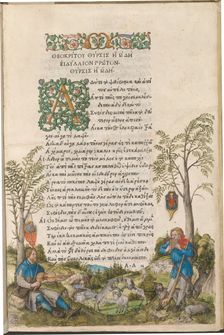 A Pastoral Landscape with Shepherds Playing a Viola and Panpipes, 1496/1497. Creator: Albrecht Durer