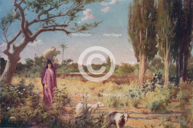 'A Pastoral near Damietta', c1880, (1904). Artist: Robert George Talbot Kelly.
