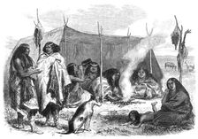 A Patagonian wigwam, 1869. Creator: Unknown