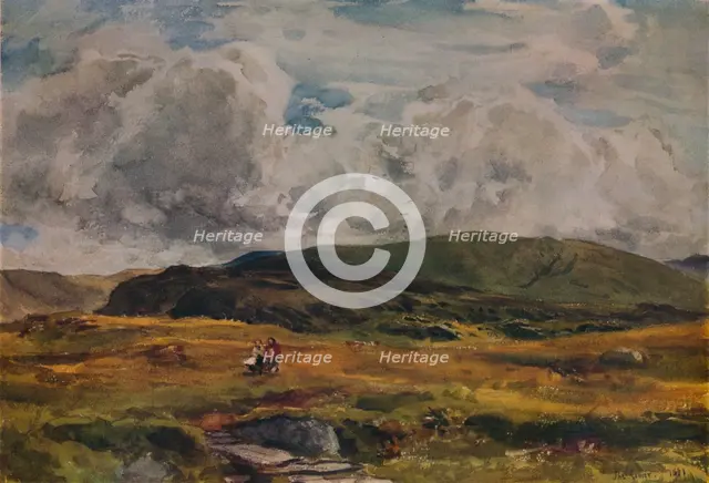'A Path over the Fields', 1881. Artist: Thomas Collier.