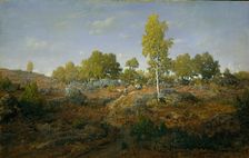 A Path among the Rocks, probably 1861. Creator: Theodore Rousseau