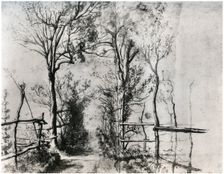 A Path Bordered by Trees c1620-1625 (1958)