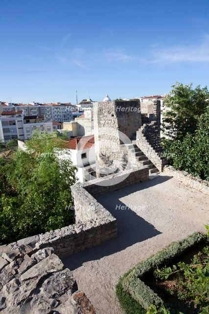 A patrol path over the massive wall at Tavira, Portugal, 2009. Creator: Samuel Magal.
