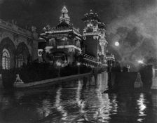 A pavilion, World's Columbian Exposition, Chicago, Illinois, 1892-93. Creator: Frances Benjamin Johnston