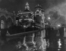 A pavilion, World's Columbian Exposition, Chicago, Illinois, 1892-93. Creator: Frances Benjamin Johnston