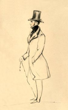 A Pembrokeshire Man - The Earl of Pembroke c1841. Creator: Richard James Lane