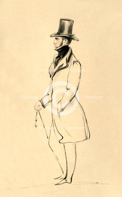 'A Pembrokeshire Man - The Earl of Pembroke', c1841. Creator: Richard James Lane.