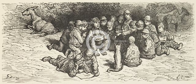 A Penny Sweepstake, 1872.  Creator: Unknown.