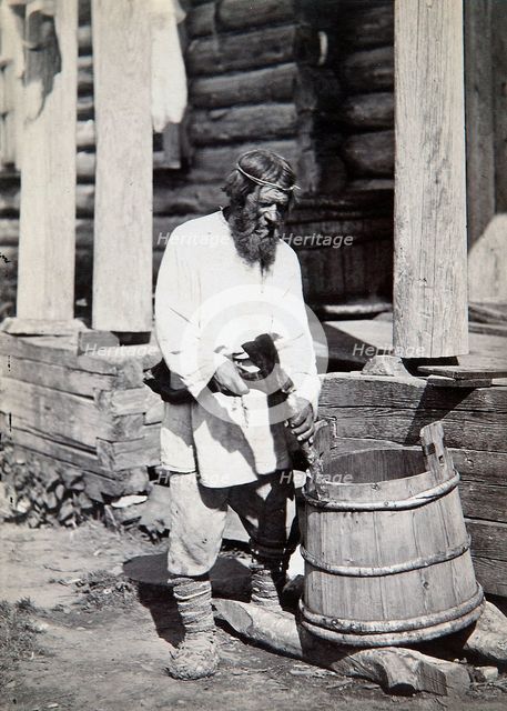 A peasant, 1890s. Artist: Unknown