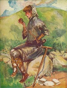 A Peasant of Early England (William I. - Henry III) 1907. Artist: Dion Clayton Calthrop