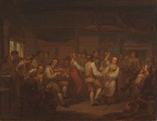 A Peasant Dance in Finland, 1816. Creator: Alexander Lauréus