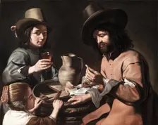 A Peasant Family, c1650. Creator: Master of the Games