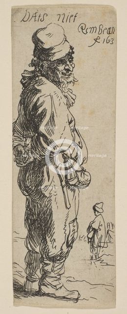 A Peasant Replying: "Dats niet", 1634. Creator: Rembrandt Harmensz van Rijn.