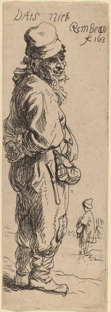 A Peasant Replying: "Dats niet" (That's nothing), 1634. Creator: Rembrandt Harmensz van Rijn