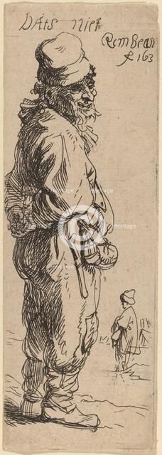 A Peasant Replying: "Dats niet" (That's nothing), 1634. Creator: Rembrandt Harmensz van Rijn.