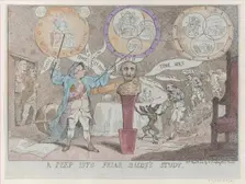 A Peep into Friar Bacon's Study, March 3, 1784., March 3, 1784. Creator: Thomas Rowlandson