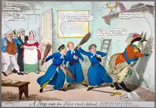 A peep into the Blue Coat School!!!!!!!!! 1815. Artist: Anon
