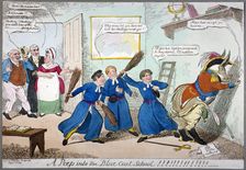 A peep into the Blue Coat School!!!!!!!!! 1815. Artist: Anon