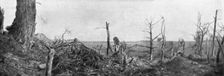 'A Perthes-les Hurlus; La campagne, aux abords du bourg 1915. Creator: Unknown