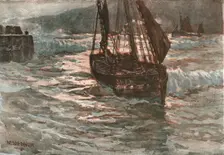 'A Perilous Calling", after Nelson Dawson 1891. Creator: Unknown