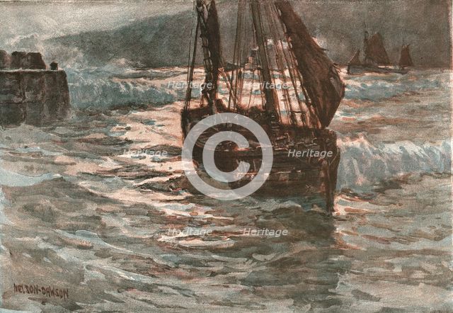 ''A Perilous Calling", after Nelson Dawson', 1891. Creator: Unknown.