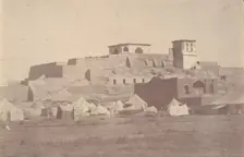 [A Persian Citadel in the Environs of Sultaniye], 1840s-60s. Creator: Possibly by Luigi Pesce