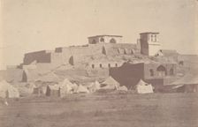 [A Persian Citadel in the Environs of Sultaniye], 1840s-60s. Creator: Possibly by Luigi Pesce