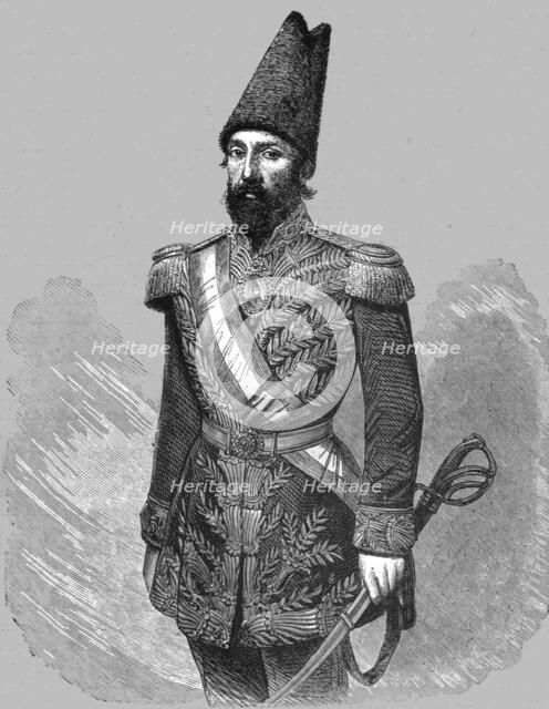 'A Persian in Official Costume; A Ramble in Persia', 1875. Creator: Armin Vambery.